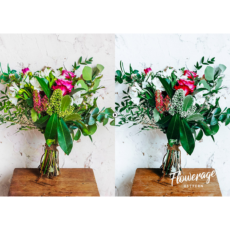 Pack de Presets Lightroom Flower Retratos Floreados OrbitaPixel